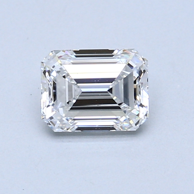 0.74 ct Emerald Cut Natural Diamond : E / VVS1