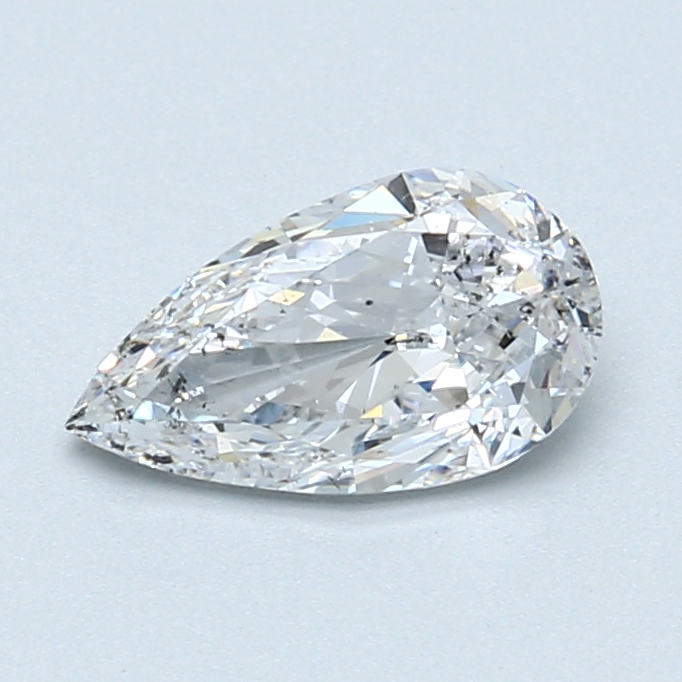 1.00 ct Pear Shape Natural Diamond : D / SI2