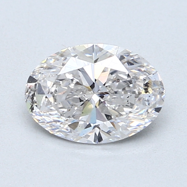 1.01 ct Oval Natural Diamond : F / SI2