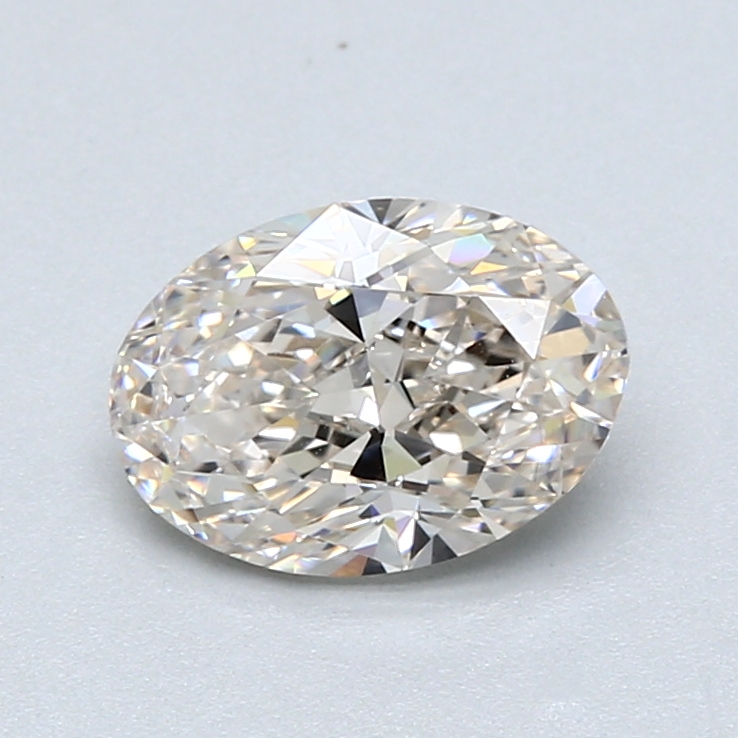 1.54 ct Oval Natural Diamond : K / SI1