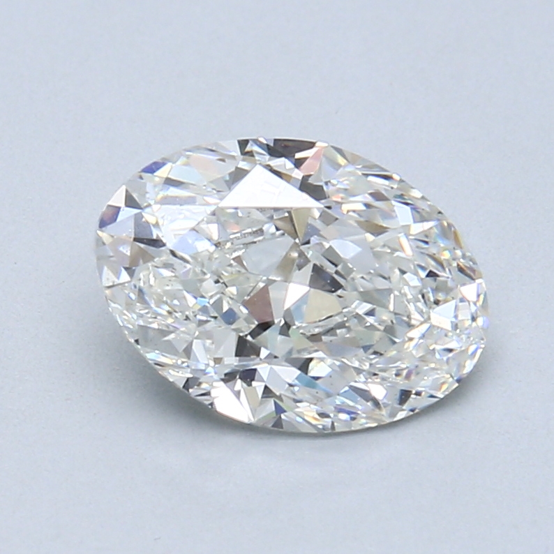 1.62 ct Oval Natural Diamond : F / SI1