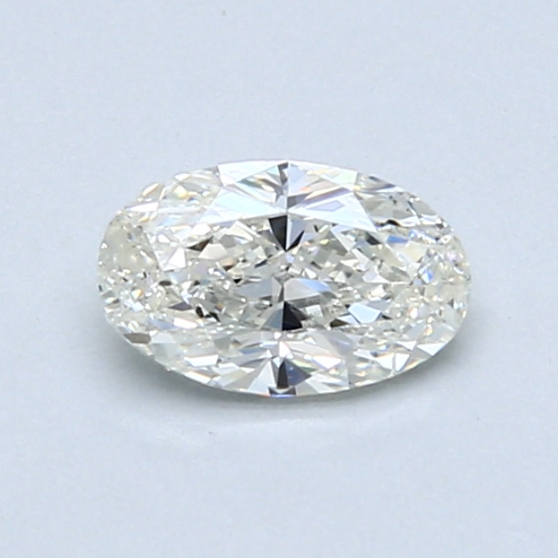 0.70 ct Oval Natural Diamond : J / SI1