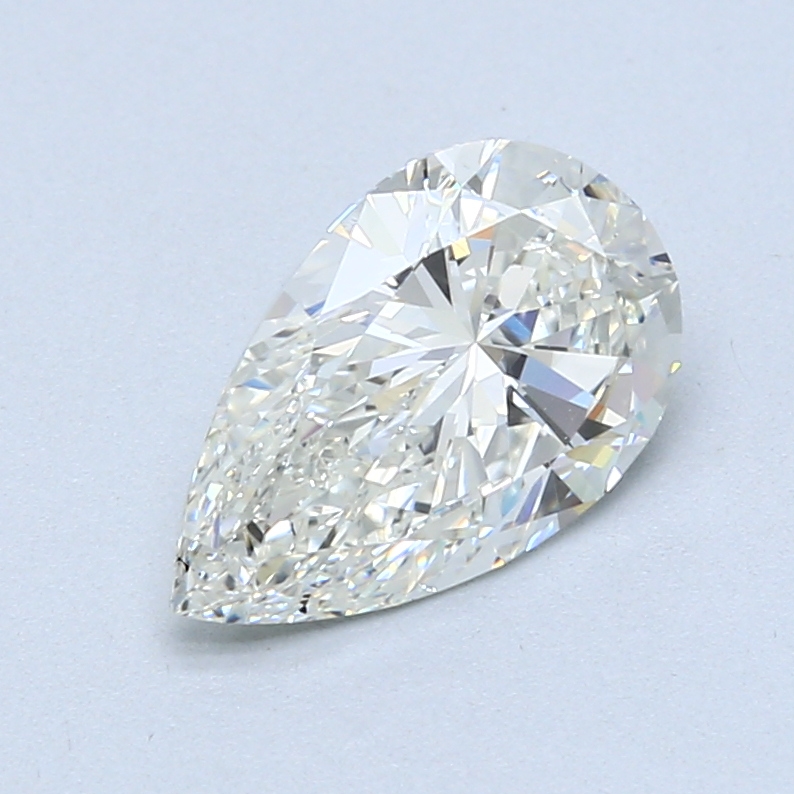 1.71 ct Pear Shape Natural Diamond : I / SI1
