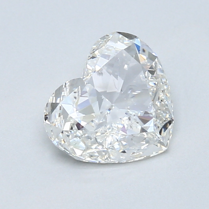 1.00 ct Heart Shape Natural Diamond : G / SI2