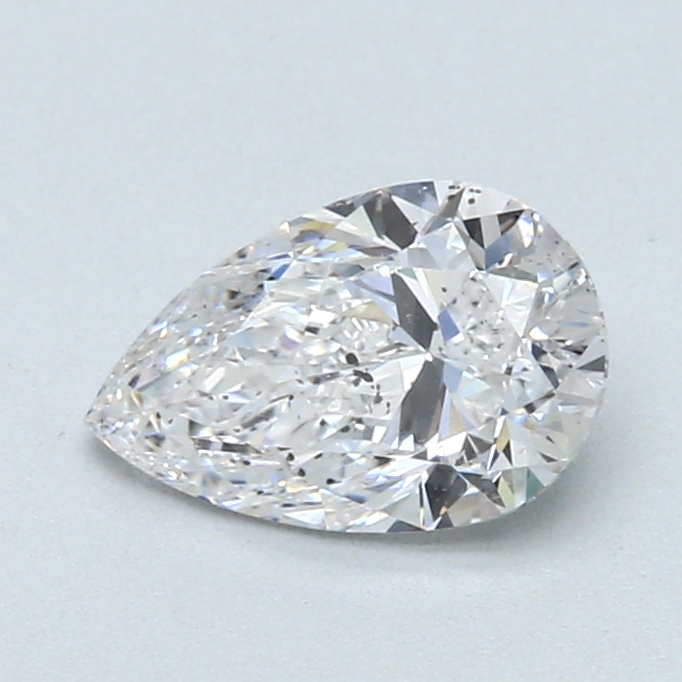 1.00 ct Pear Shape Natural Diamond : E / SI2
