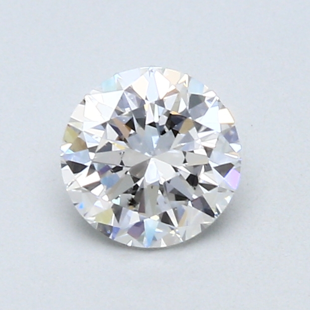 0.70 ct Round Natural Diamond : F / SI1