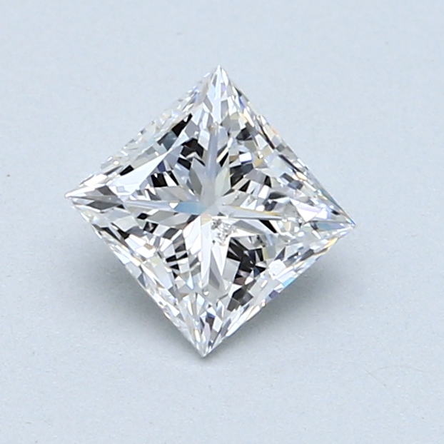 0.80 ct Princess Cut Natural Diamond : E / SI2