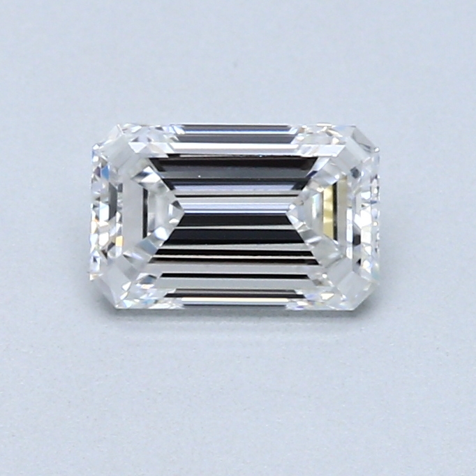 0.70 ct Emerald Cut Natural Diamond : D / VS1