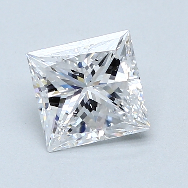 1.09 ct Princess Cut Natural Diamond : D / SI2