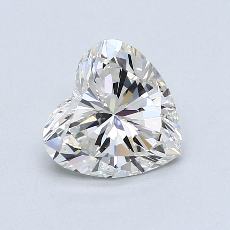 1.36 ct Heart Shape Natural Diamond : I / VVS1