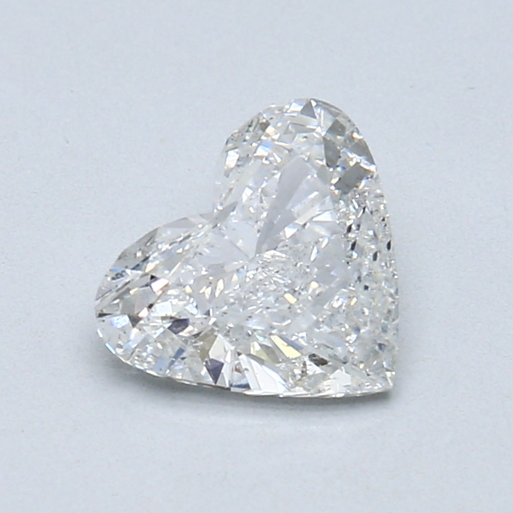 1.01 ct Heart Shape Natural Diamond : F / SI2