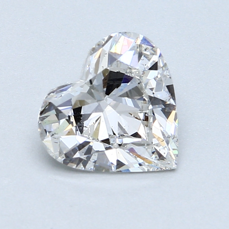 1.53 ct Heart Shape Natural Diamond : F / SI1