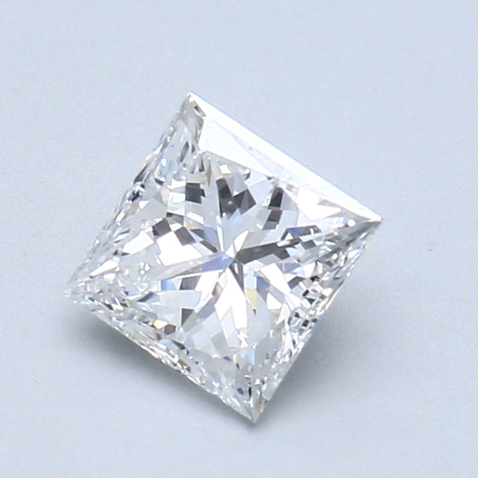 0.82 ct Princess Cut Natural Diamond : D / VVS2