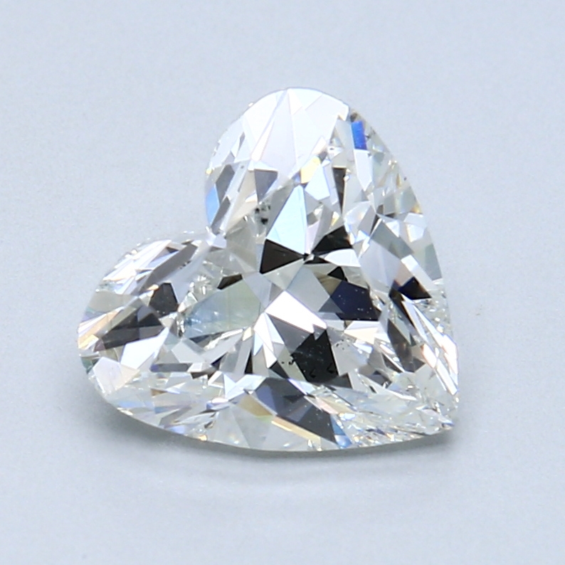 2.02 ct Heart Shape Natural Diamond : F / SI1