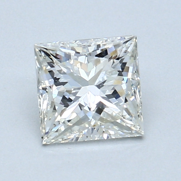 0.91 ct Princess Cut Natural Diamond : I / VS2