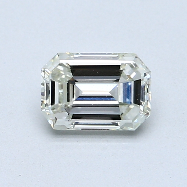 0.73 ct Emerald Cut Natural Diamond : J / VS1