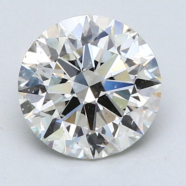 2.00 ct Round Natural Diamond : J / SI2
