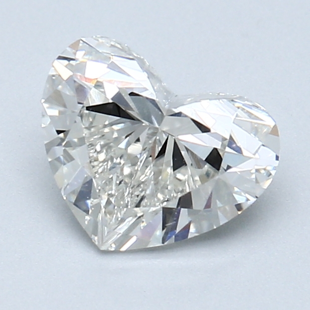 1.26 ct Heart Shape Natural Diamond : I / VS2