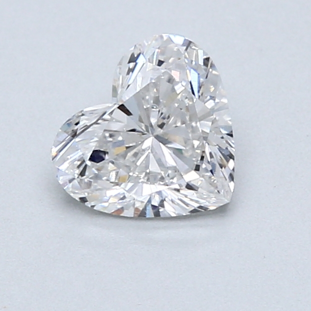 0.90 ct Heart Shape Natural Diamond : D / SI2
