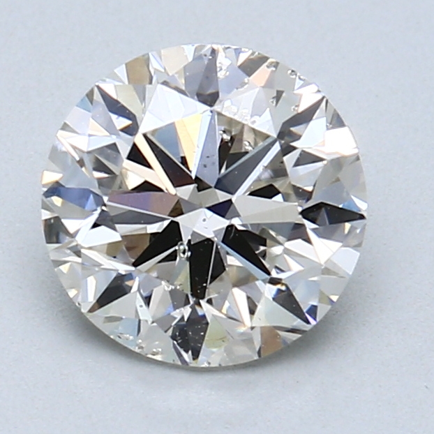 1.52 ct Round Natural Diamond : J / SI2