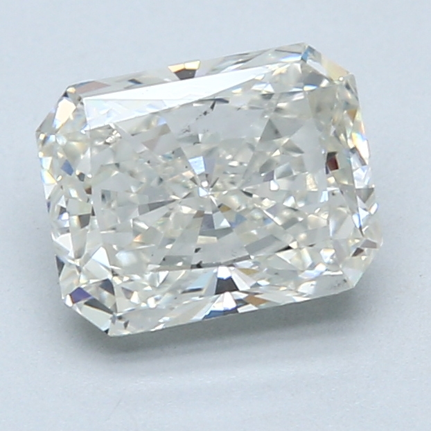 2.01 ct Radiant Natural Diamond : J / SI1