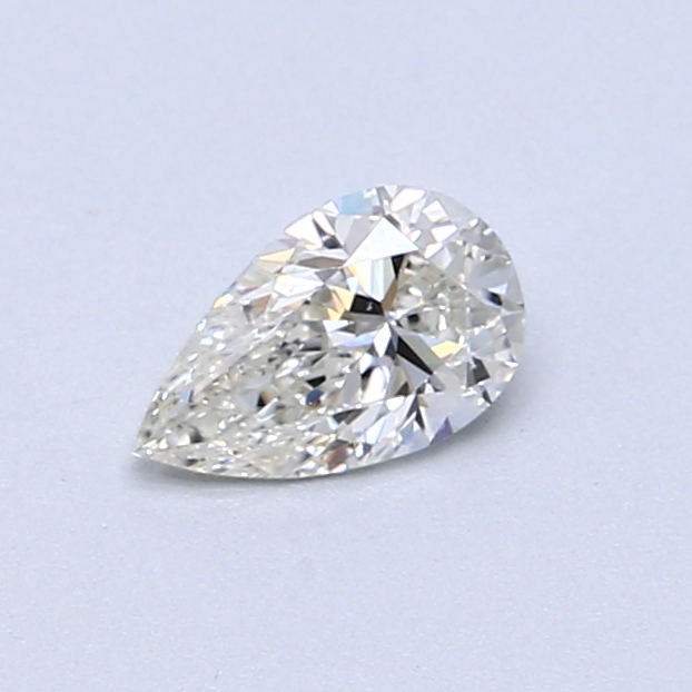 0.40 ct Pear Shape Natural Diamond : H / VVS2