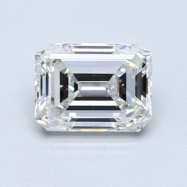1.02 ct Emerald Cut Natural Diamond : H / SI1
