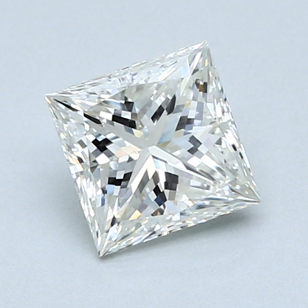 1.15 ct Princess Cut Natural Diamond : I / SI1