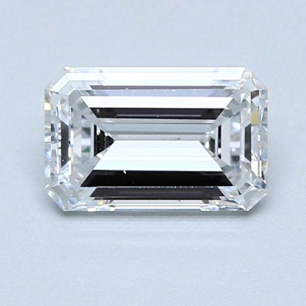 1.01 ct Emerald Cut Natural Diamond : D / VVS2