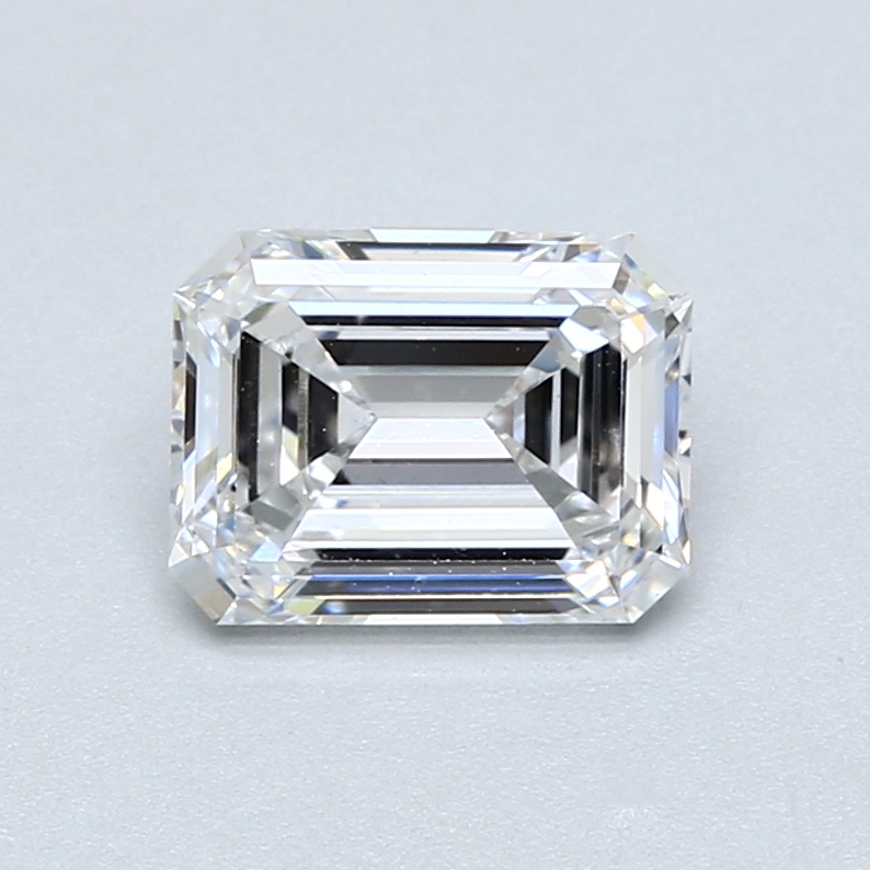 1.50 ct Emerald Cut Natural Diamond : E / VVS2