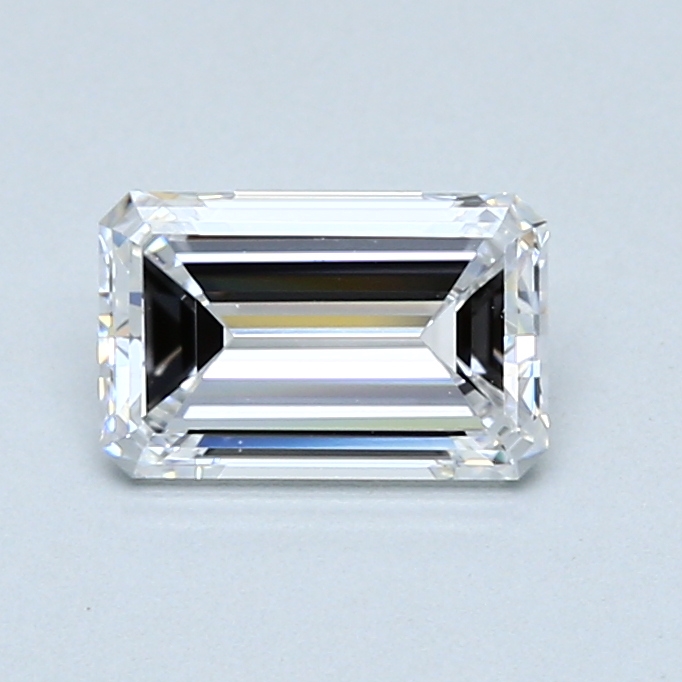1.03 ct Emerald Cut Natural Diamond : D / VVS2