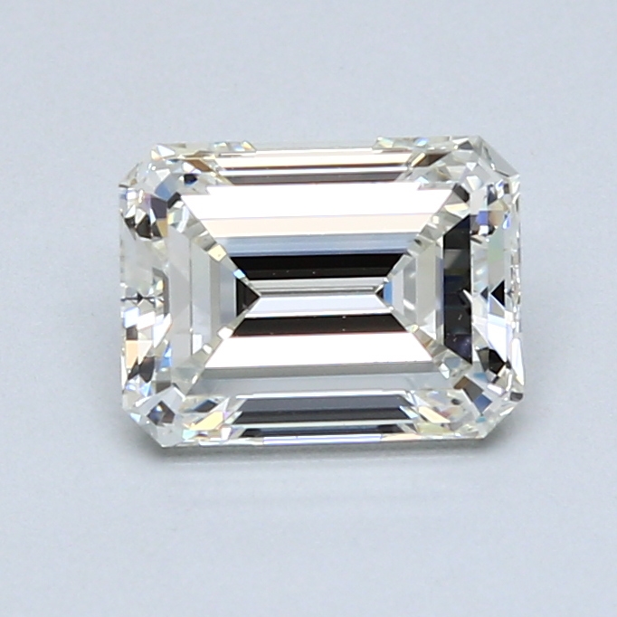 1.43 ct Emerald Cut Natural Diamond : J / VVS1