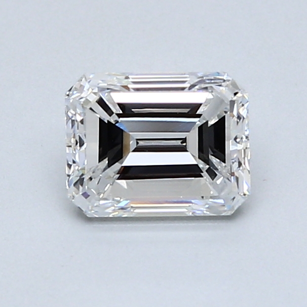 1.00 ct Emerald Cut Natural Diamond : E / SI1