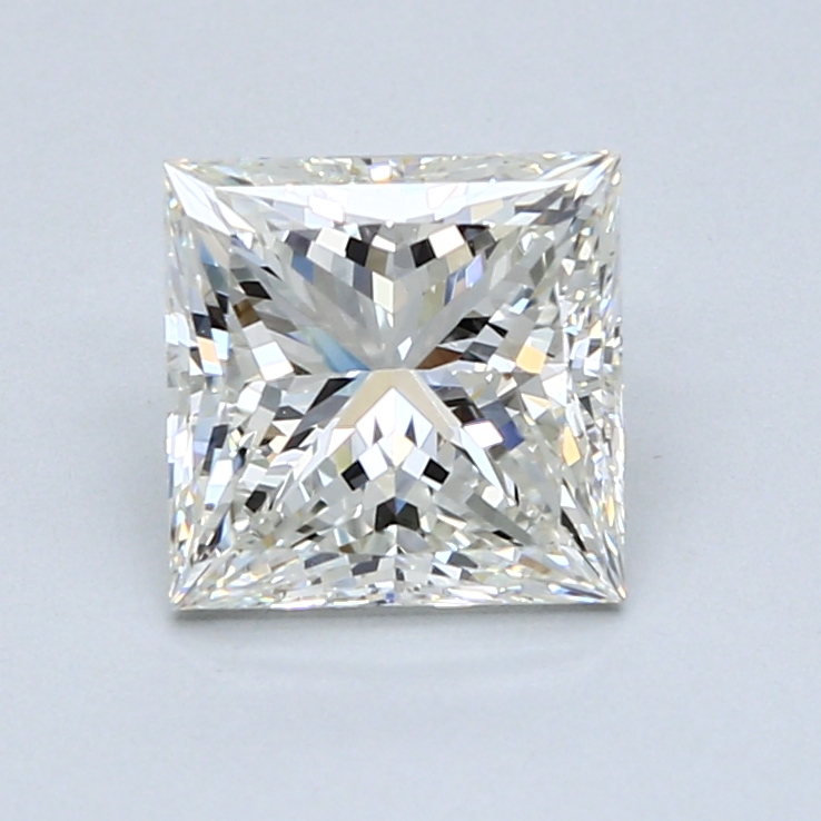 2.01 ct Princess Cut Natural Diamond : J / SI1