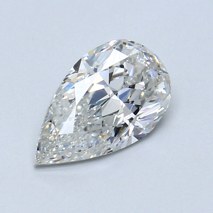 1.52 ct Pear Shape Natural Diamond : H / SI1