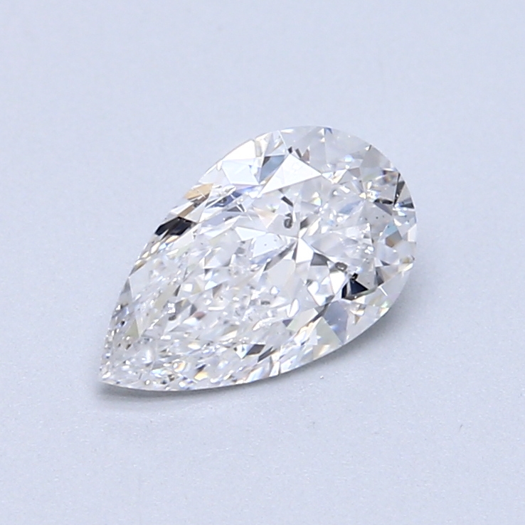 1.00 ct Pear Shape Natural Diamond : D / SI2