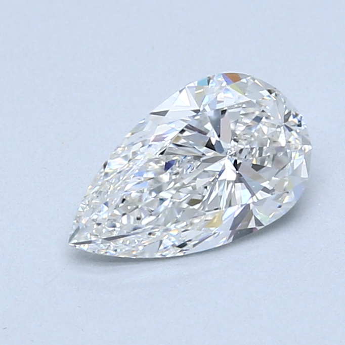 1.01 ct Pear Shape Natural Diamond : E / VS2