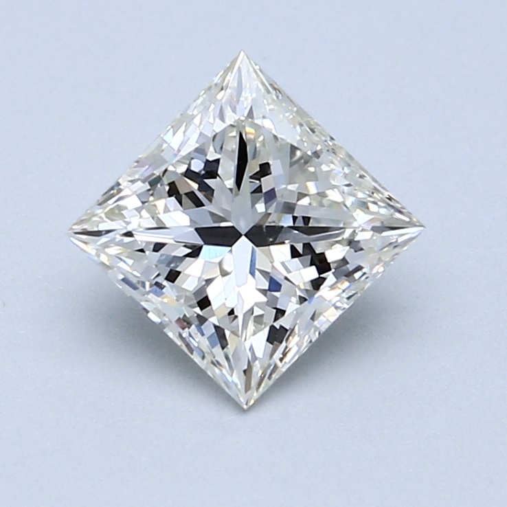 1.50 ct Princess Cut Natural Diamond : I / SI1