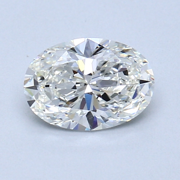 0.75 ct Oval Natural Diamond : H / VVS2