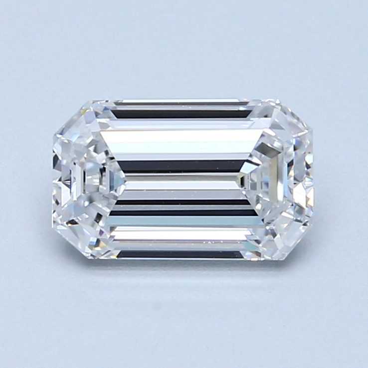 1.67 ct Emerald Cut Natural Diamond : E / VS1