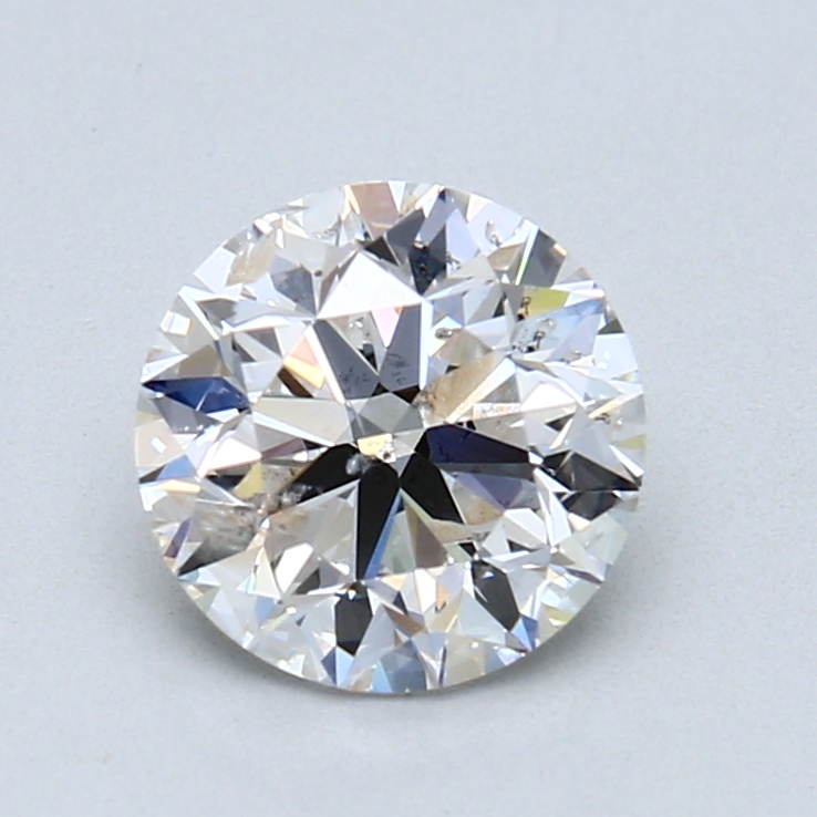 1.51 ct Round Natural Diamond : G / I2